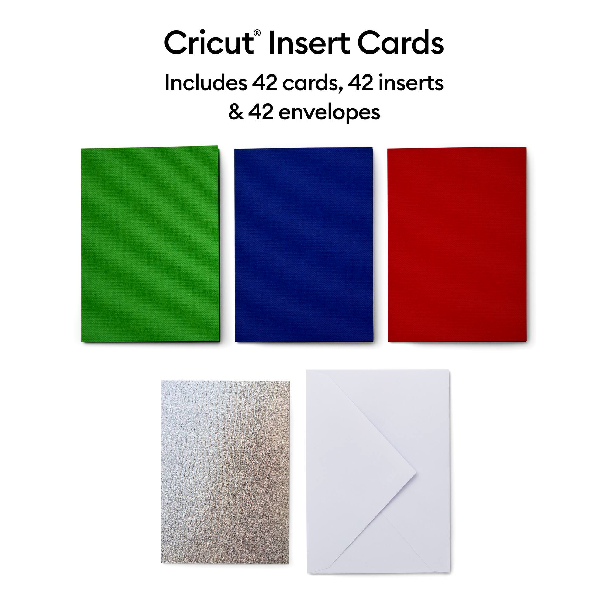 Cricut® R10 Insert Cards, Rainbow Scales Sampler